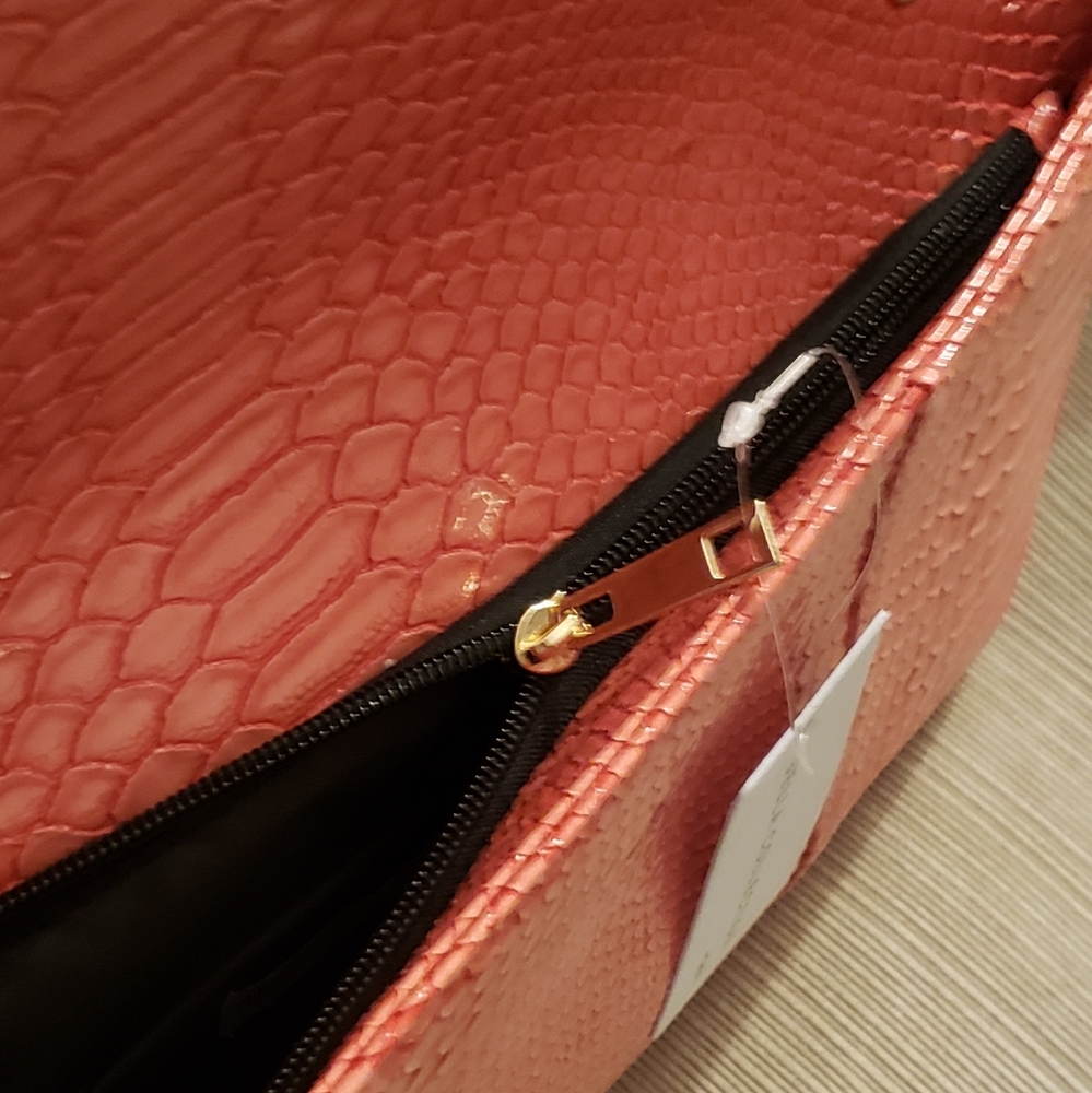 Classic 70s Python Clutch or Tablet Case - Picture 12 of 15